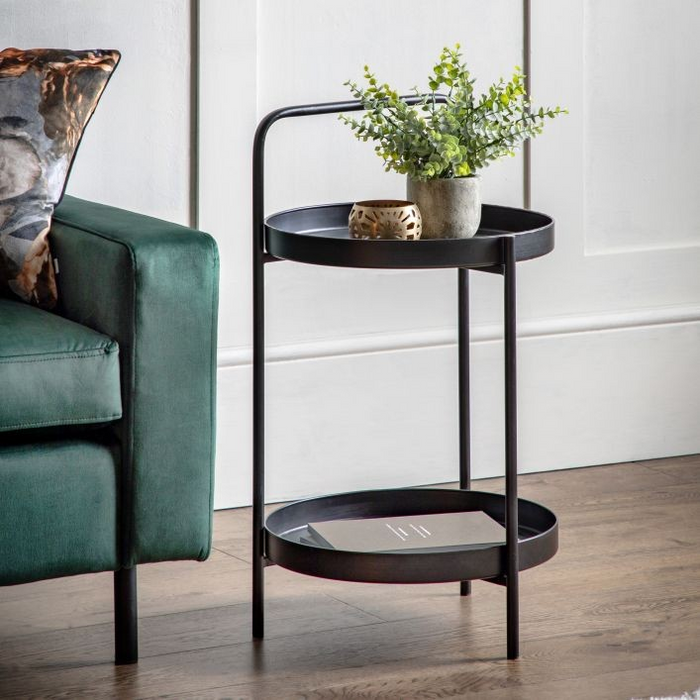 Sennen Metal Round Side Table