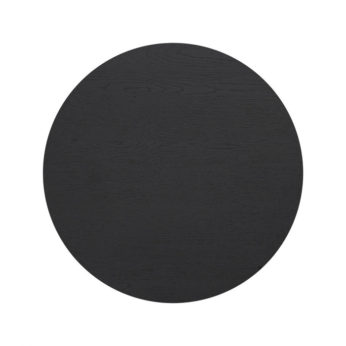 Leckford Ribbed Occasional Table | Aged Oak