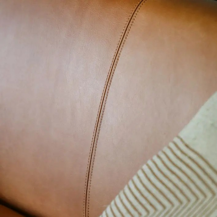 Stratford 2 Seater Sofa Brown Leather