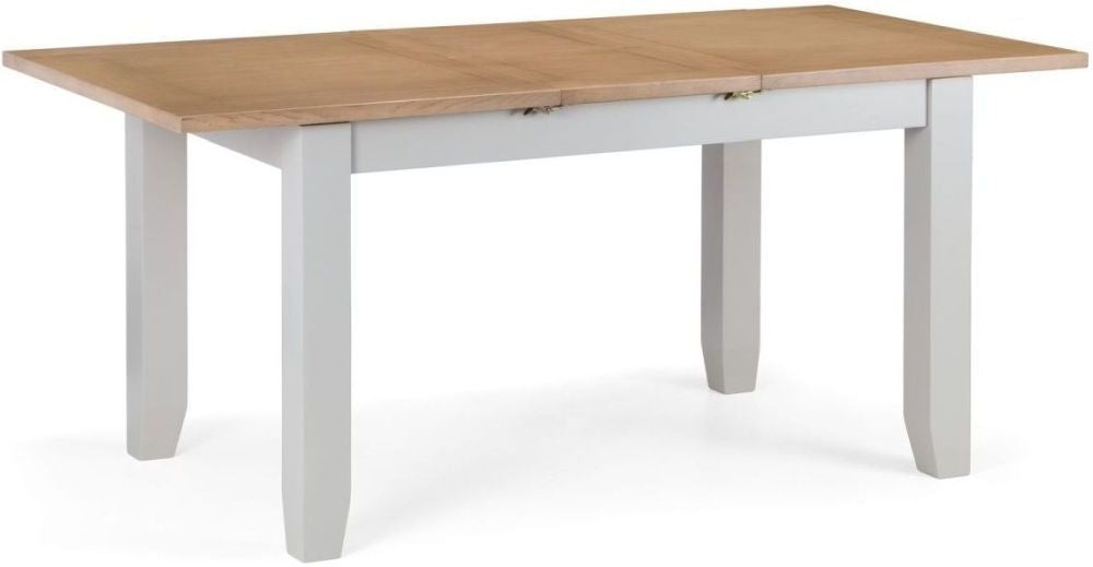 Richmond Elephant Grey 4 Seater Extending Dining Table