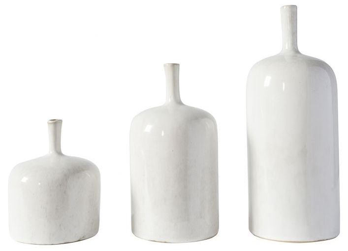 Vormark Natural Ceramic Ornament (Set of 3)