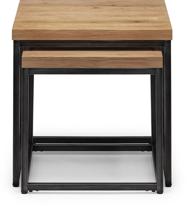 Brooklyn Rustic Nest of 2 Tables