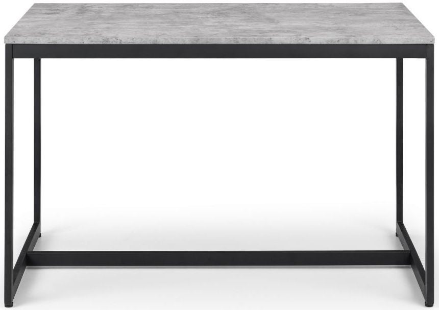 Staten Concrete Effect Dining Table - 4 Seater
