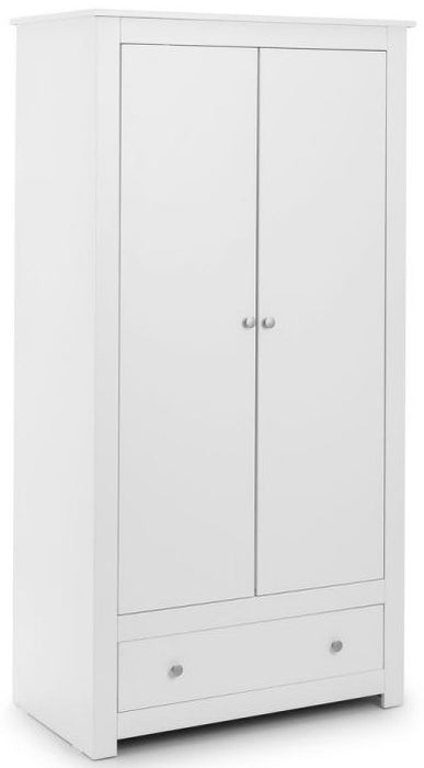 Radley Surf White 2 Door Combi Wardrobe