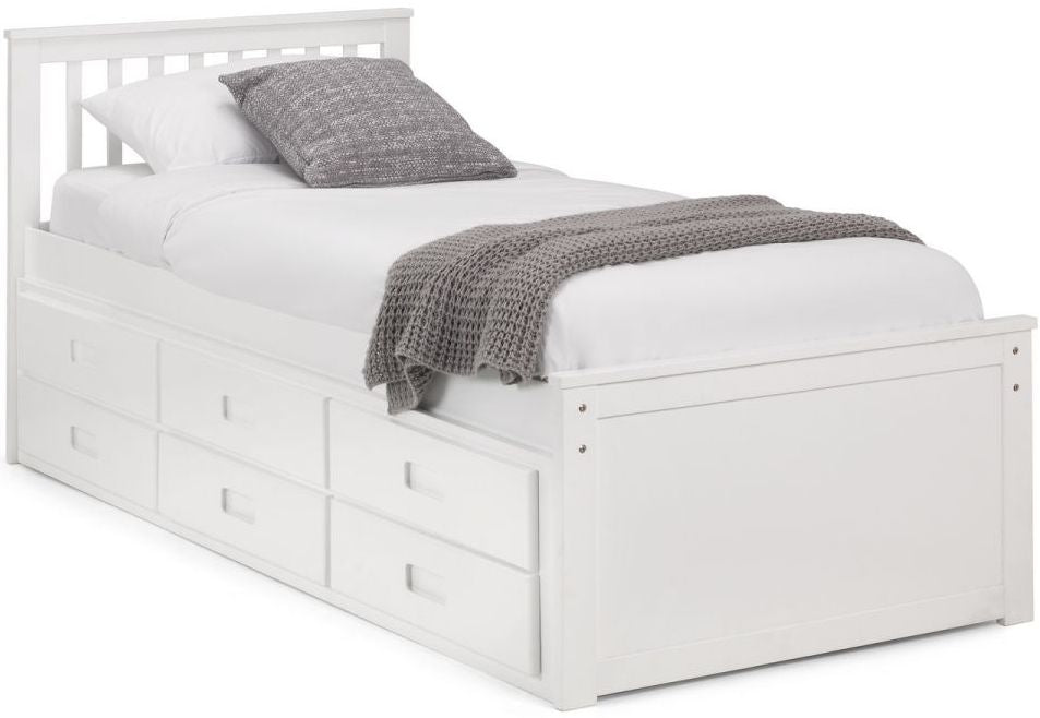 Maisie White Pine Captains Bed