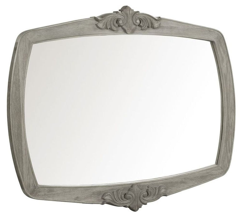 Willis and Gambier Camille Oak Rectangular Wall Mirror