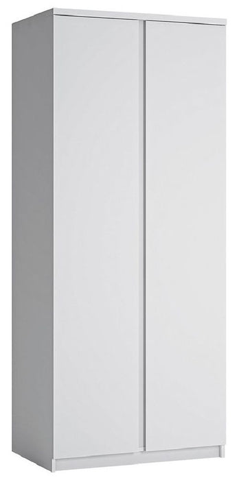 Fribo 2 Door Wardrobe-White