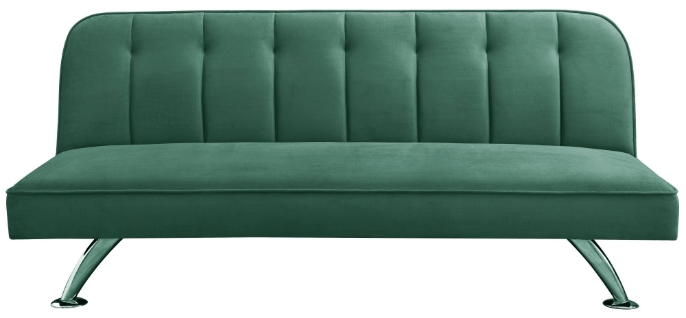 Brighton Green Velvet Sofabed