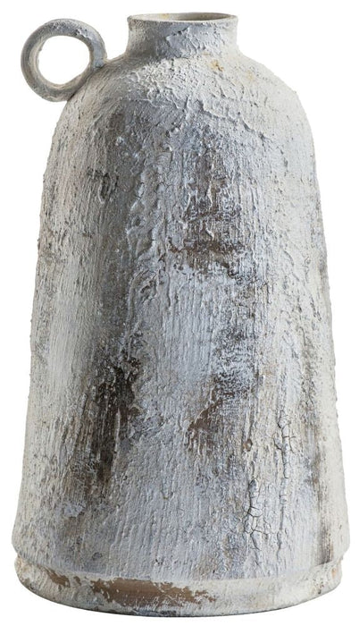 Mori White Large Bottle Vase