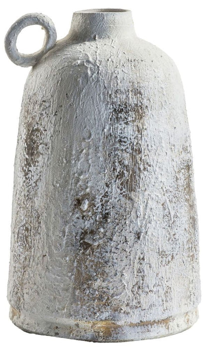 Mori White Small Bottle Vase