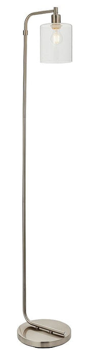 Toledo Brushed Nickel Floor Lamp