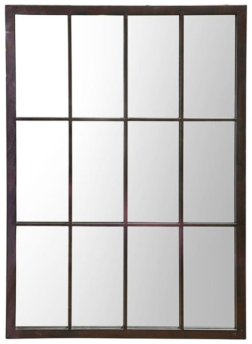 Zanetti Noir Outdoor Window Mirror - 50cm x 70cm