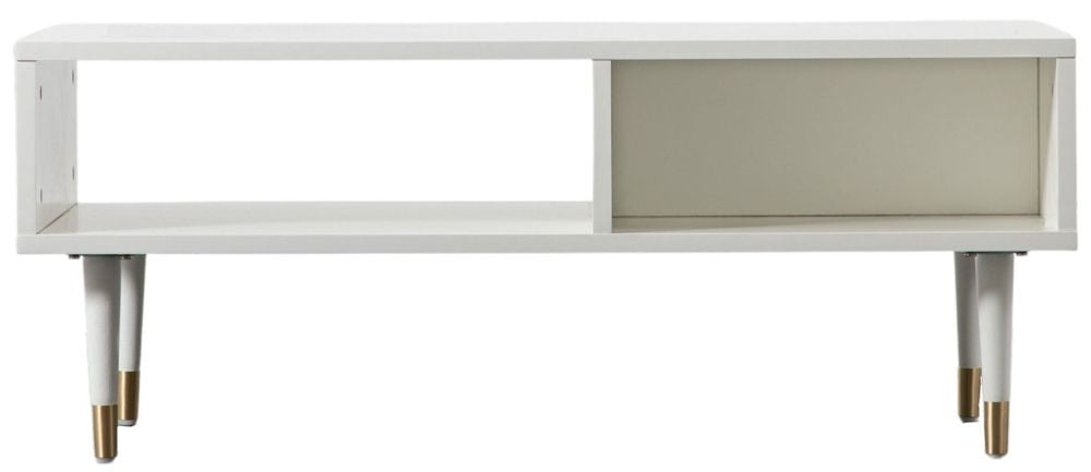 Holbrook White 100cm Coffee Table