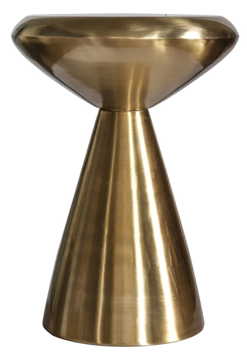 Winchester Gold Metal Side Table