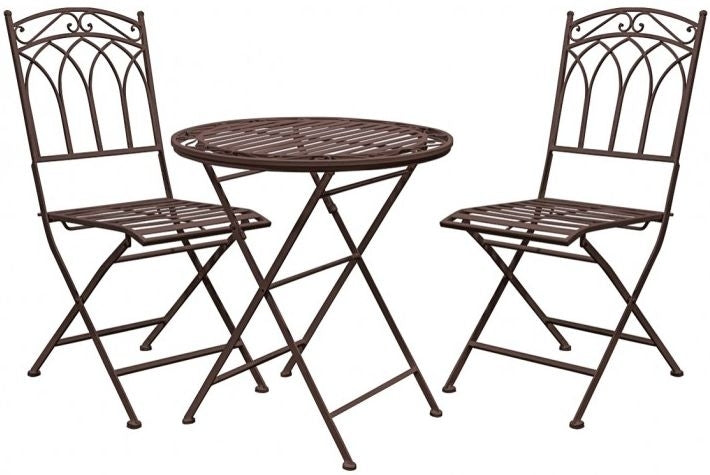 Burano 70cm Ember Outdoor Bistro Set