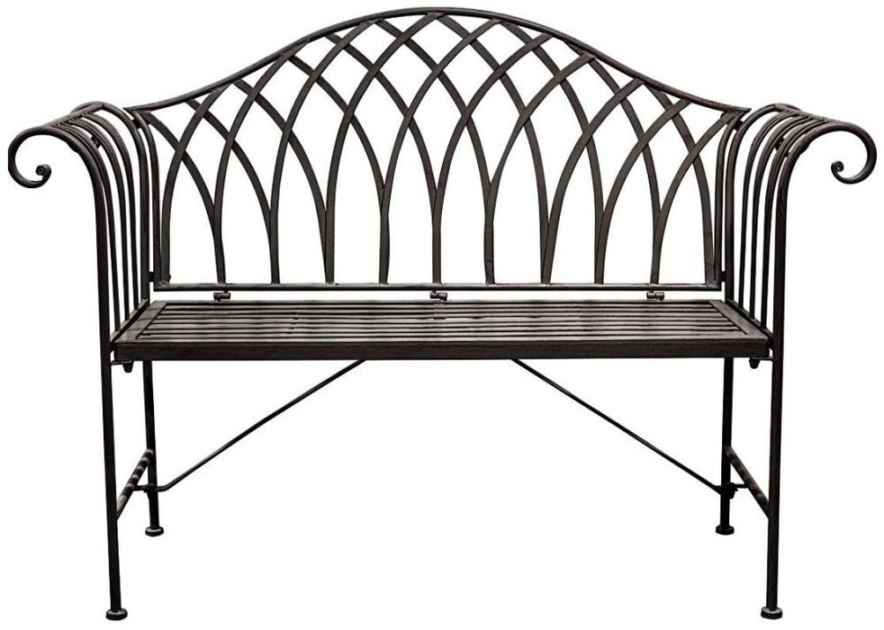 Duchess Noir Outdoor Bench