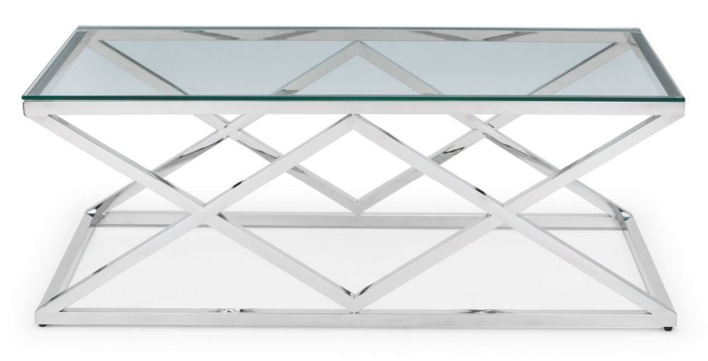 Biarritz Silver Coffee Table