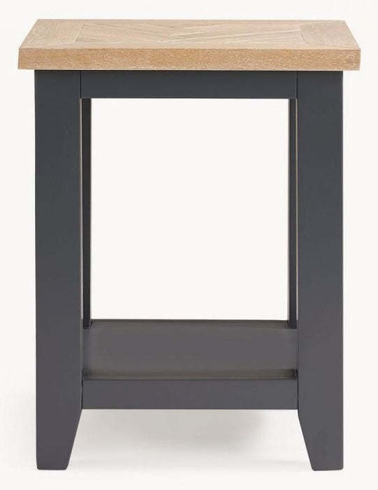 Bordeaux Dark Grey Lamp Table