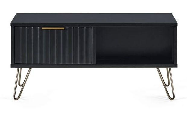 Murano Matte Black Coffee Table