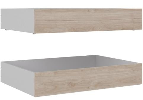 Naia Set of 2 Underbed Drawer in Jackson Hickory Oak