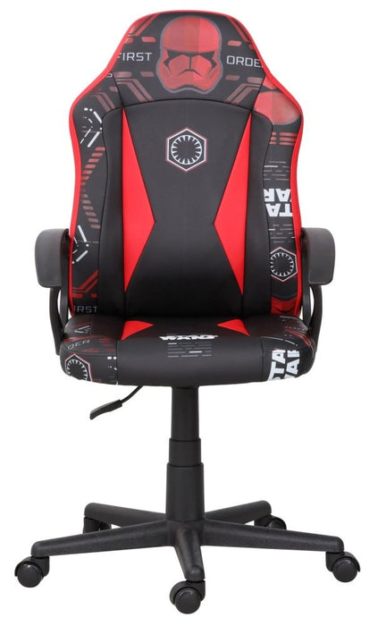 Disney Sith Trooper Patterned Black Faux Leather Gaming Chair