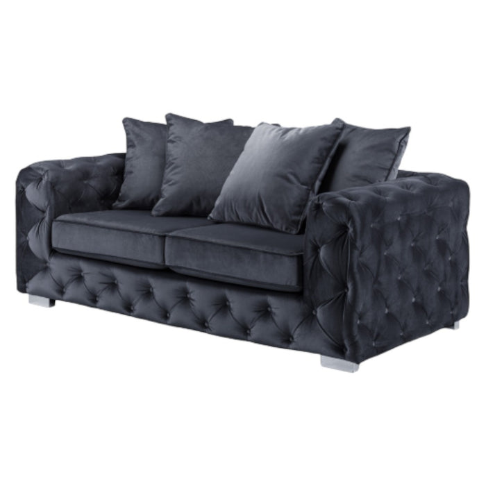 Ankara Black 3 Seater Sofa