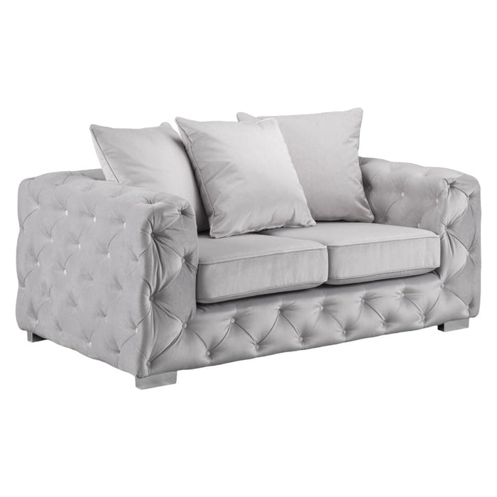 Ankara Silver 2 Seater Sofa