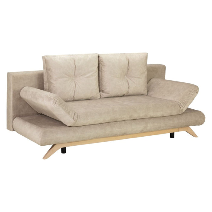 Athell Mocha 3 Seater Sofabed with Storage