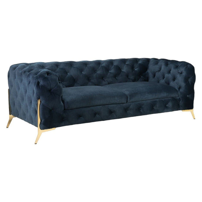 Chelsea Chesterfield Deep Ocean 3 Seater Sofa