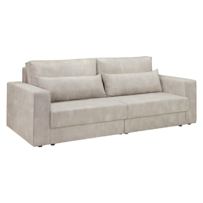 Clover Beige 4 Seater Sofabed with Storage