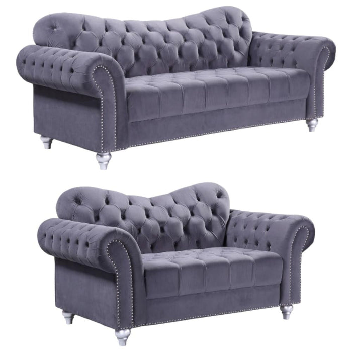 Jubilee Grey 3+2 Seater Sofa