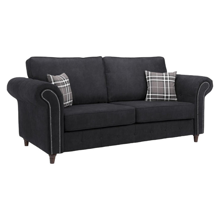 Oakland Charcoal 3 Seater Sofa