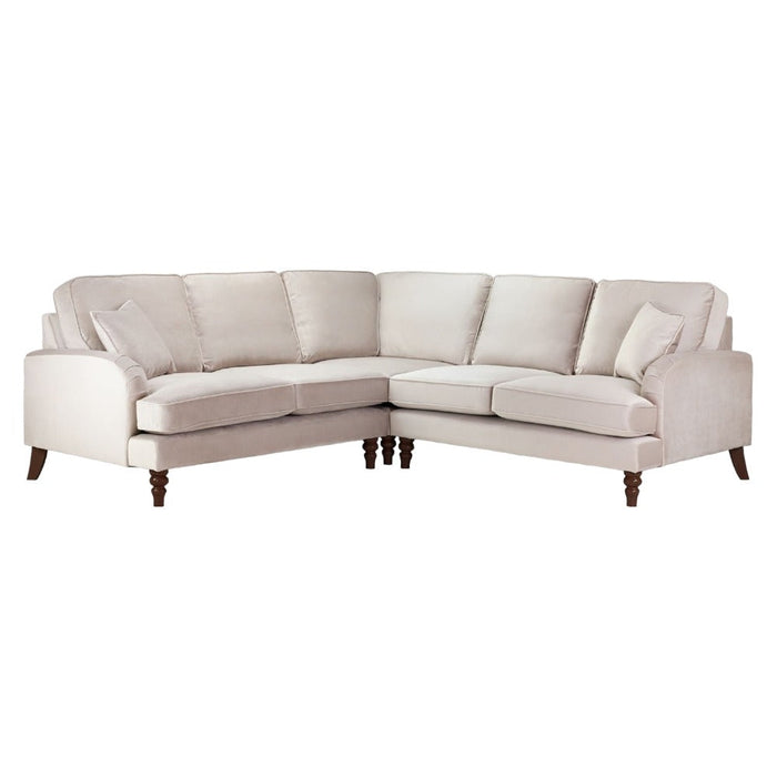 Rupert Beige Large Corner Sofa