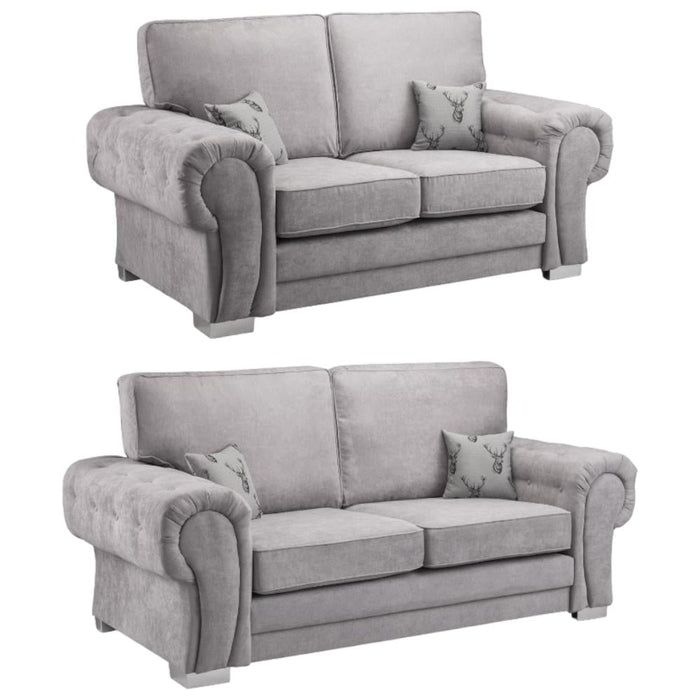 Verona Grey 3+2 Seater Sofa