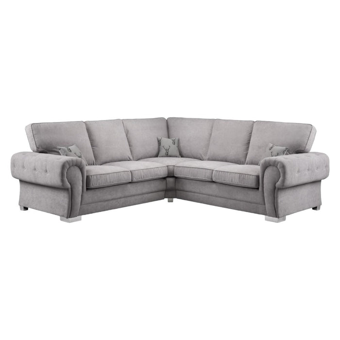 Verona Grey Large Corner Sofa