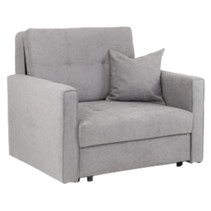 Viva Grey Armchair with Storage