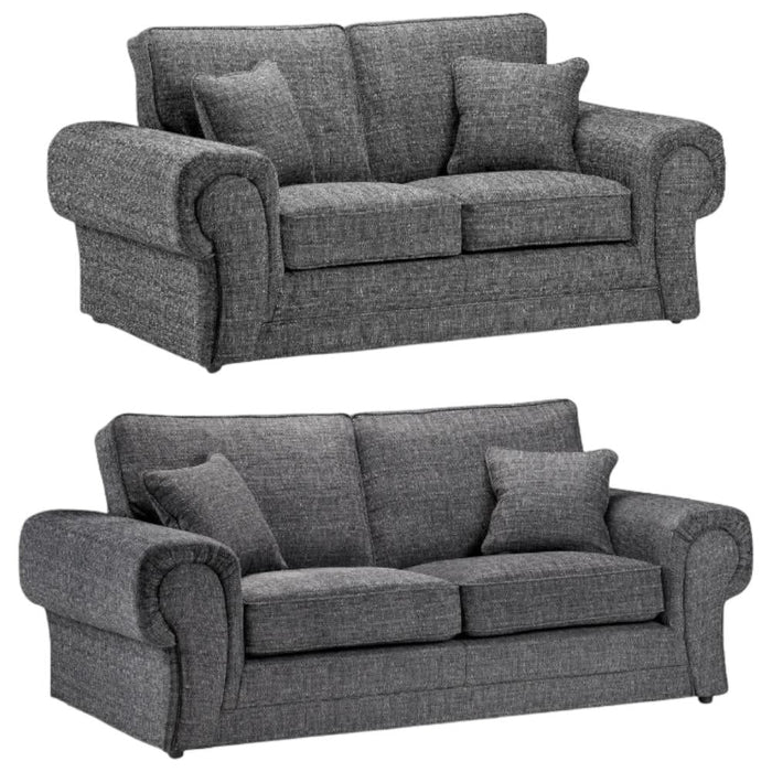 Wilcot Grey 3+2 Seater Sofa