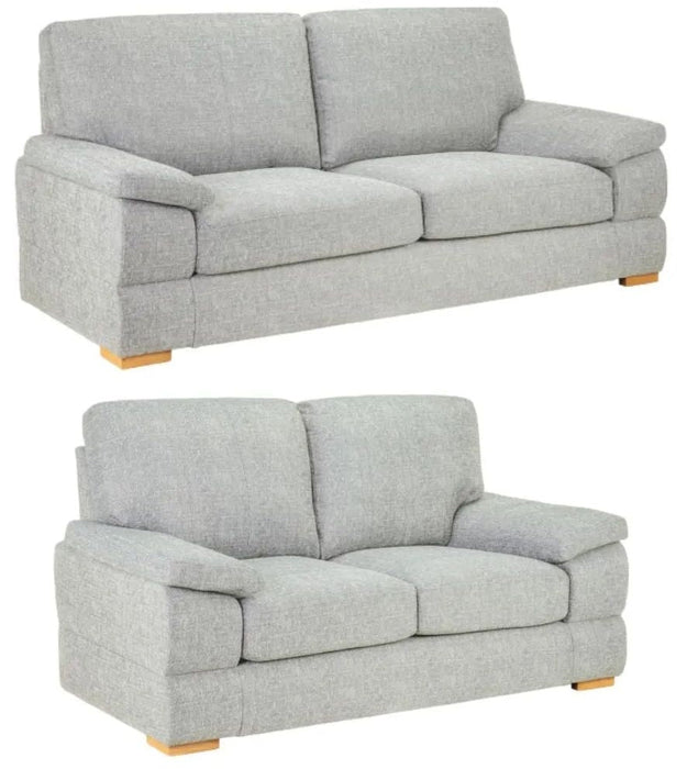 Bento 3+2 Silver Seater Sofa