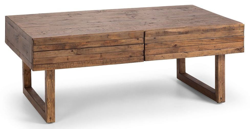 Woburn Brown 2 Drawer Coffee Table