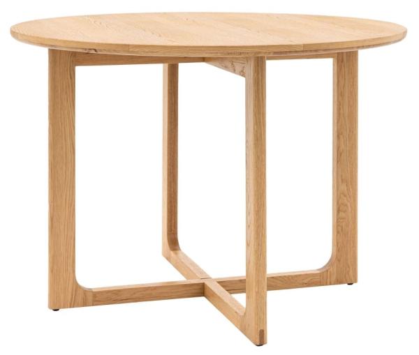 Craft 110cm Round Dining Table - Comes in Natural and Smoked Options