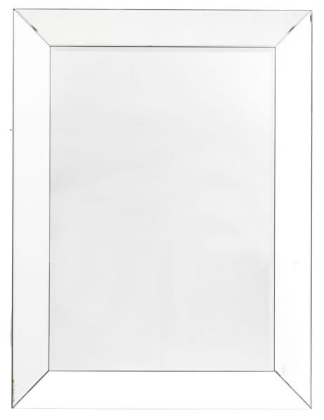 Greenhithe Silver Rectangular Wall Mirror - 90cm x 120cm