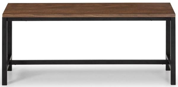 Tribeca Walnut Wood Dining Bench