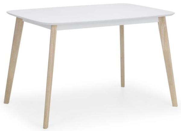 Casa White and Oak Dining Table - 4 Seater