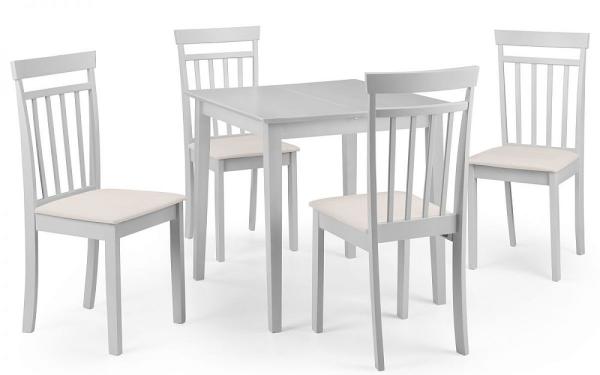 Rufford Grey 2 Seater Extending Dining Table