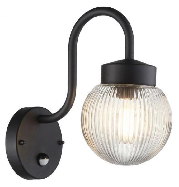 Eldon 1 Black Wall Light