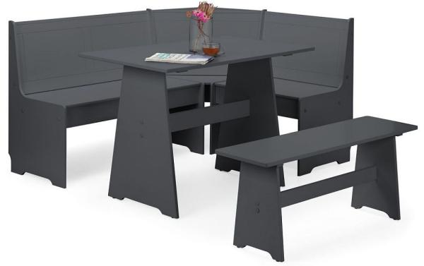 Newport Anthracite Corner Dining Set