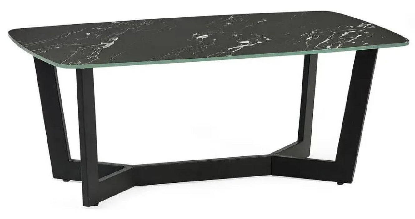 Olympus Black Marble Effect Coffee Table