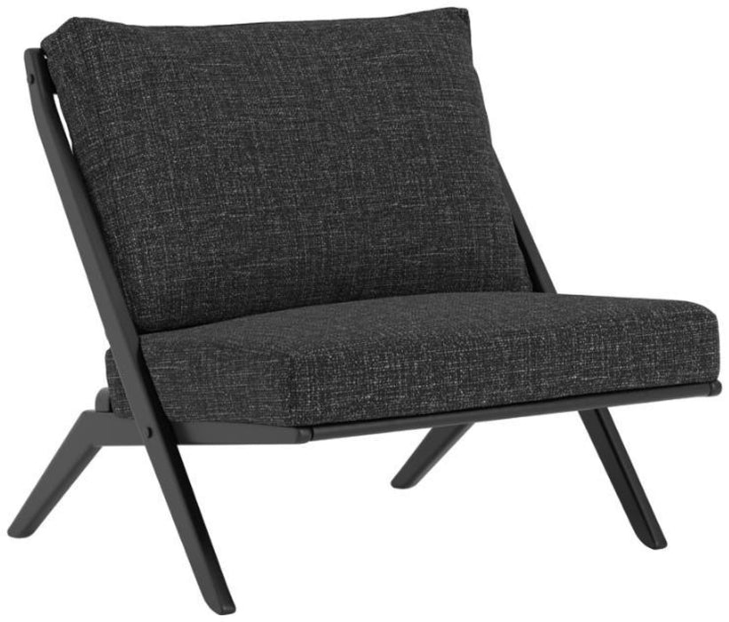 Aspen Black Tweed Chair