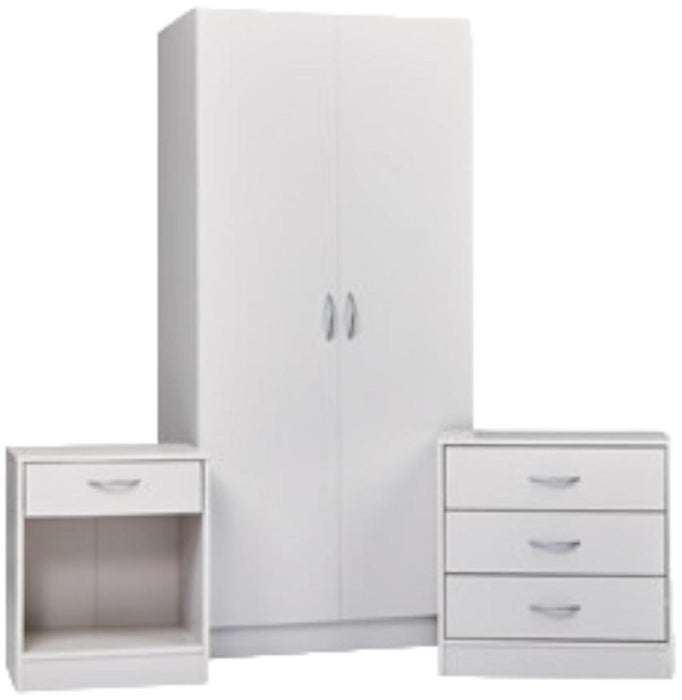 Delta White Bedroom Set