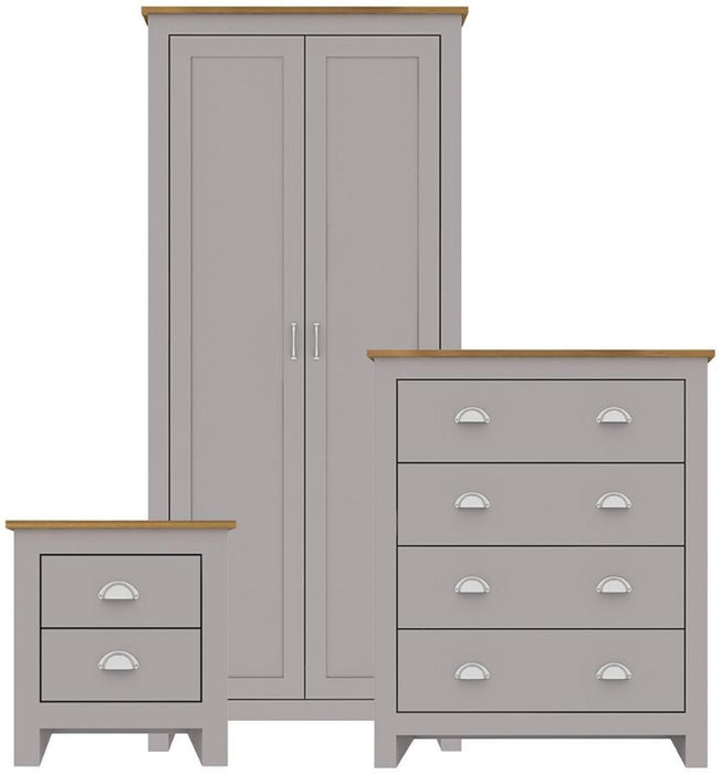 Lancaster Grey Bedroom Set